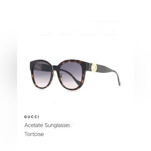 Gucci women’s tortoiseshell sunglasses new